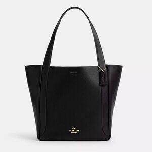 ✨NEW✨Coach Hadley Black Leather Tote ✨